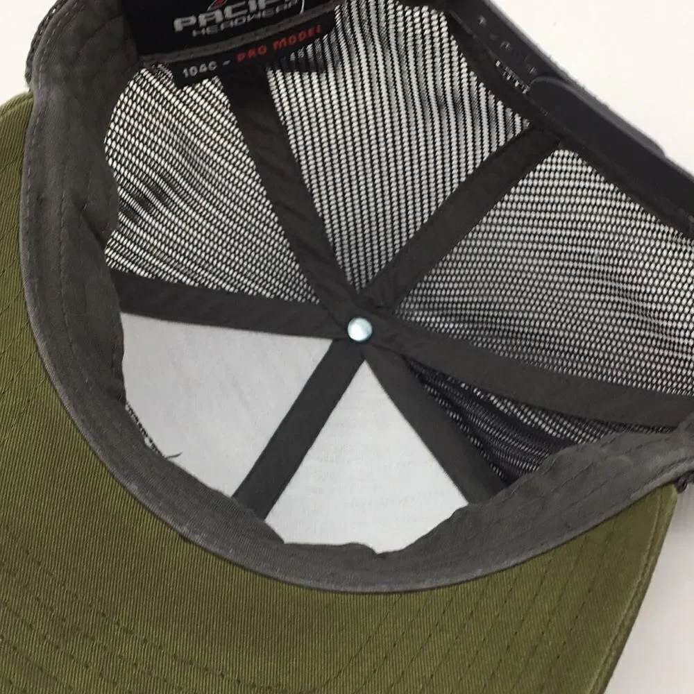 Pacific Headwear Men’s Shot Caller duck trucker style hunting hat with SnapBack